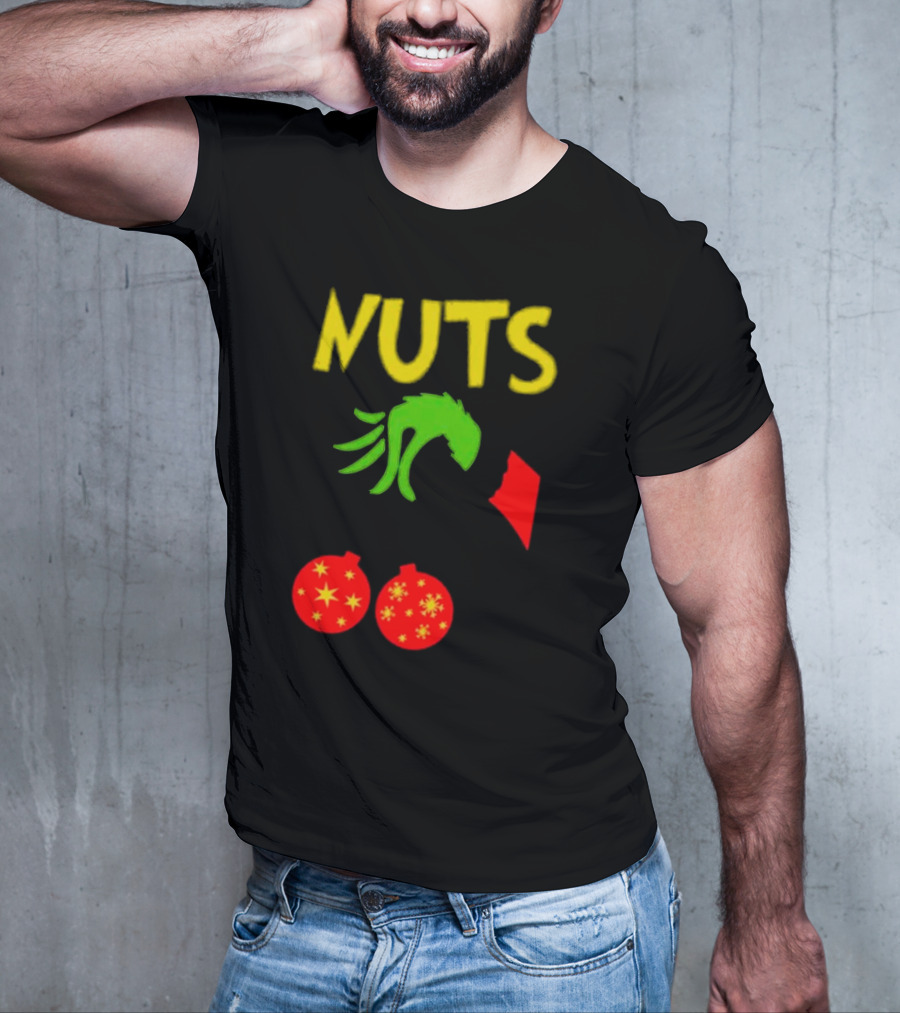 Nuts Grinch Christmas Couples Baby T-Shirt