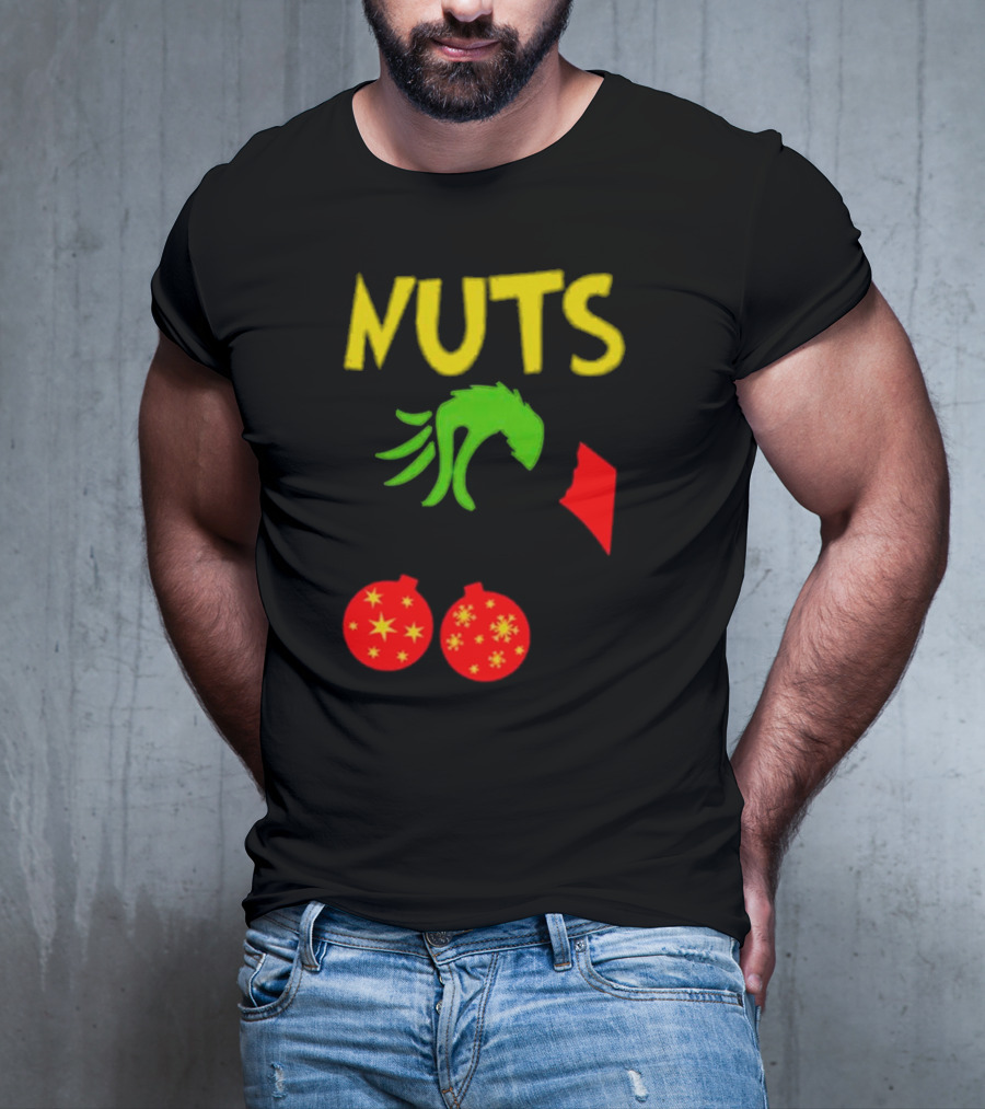 Nuts Grinch Christmas Couples Baby T-Shirt