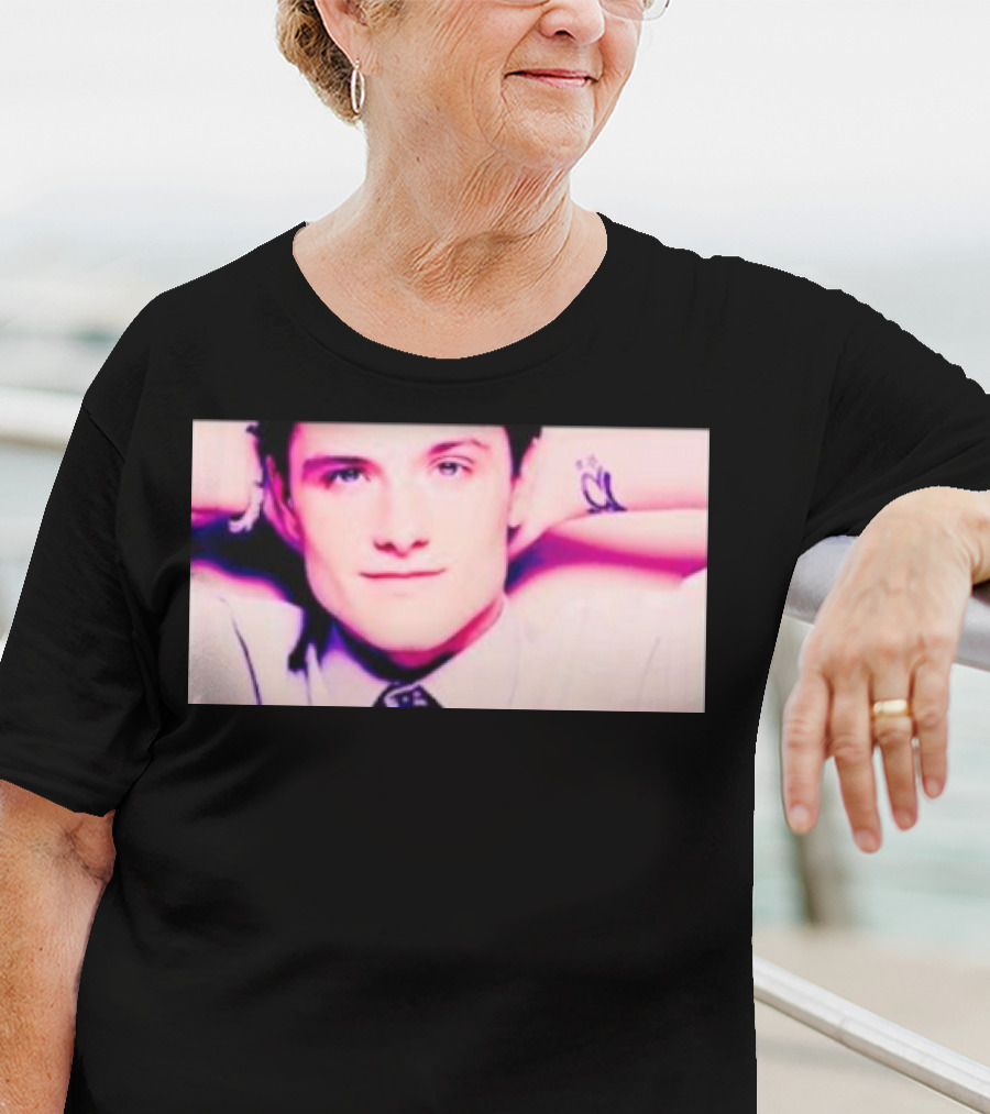 Josh Hutcherson Whistle Iconic Pose T-Shirt