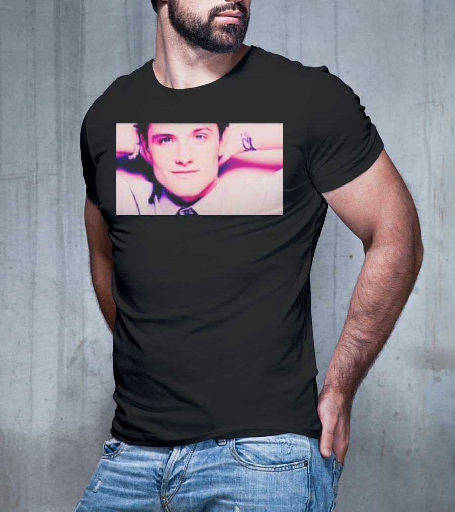 Josh Hutcherson Whistle Iconic Pose T-Shirt