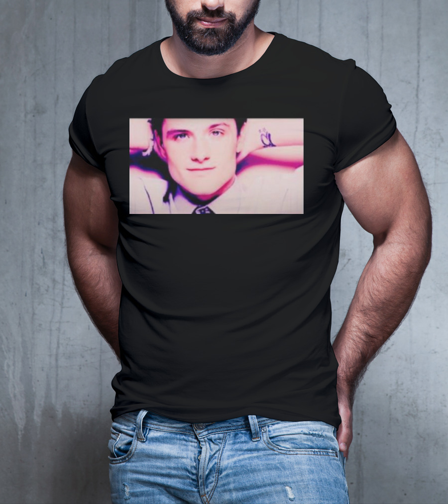 Josh Hutcherson Whistle Iconic Pose T-Shirt
