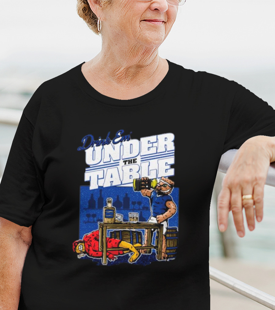 Kentucky Wildcats Vs. Louisville Cardinals Drink Em Under The Table T-Shirt