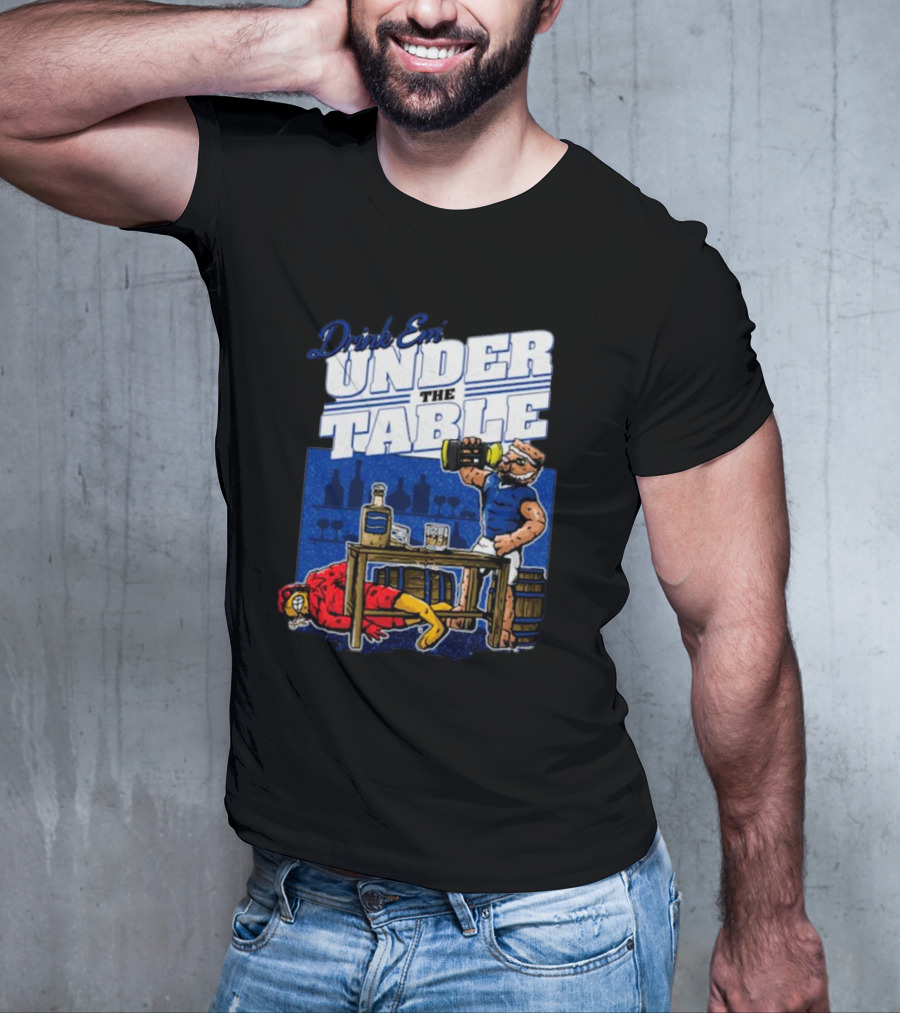 Kentucky Wildcats Vs. Louisville Cardinals Drink Em Under The Table T-Shirt