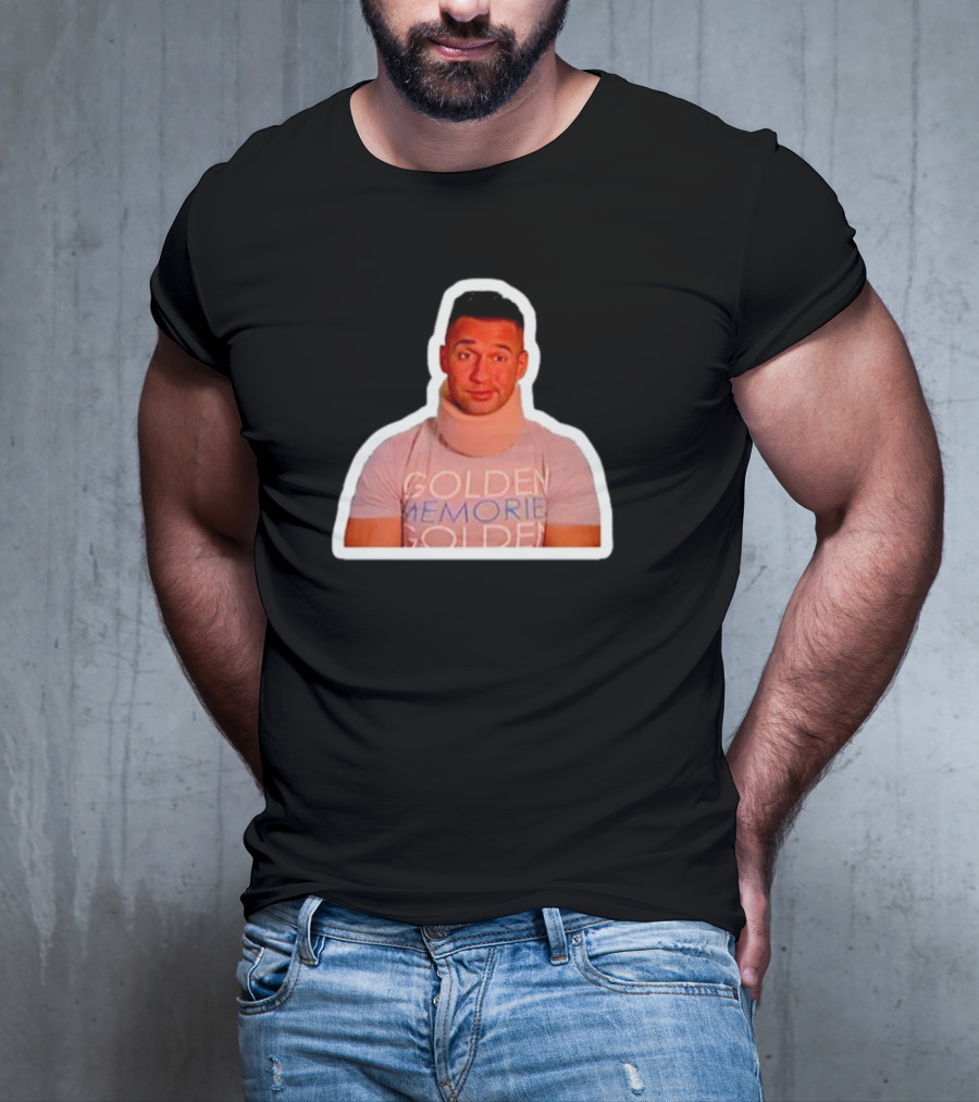 Golden Memories Mike Sorrentino Neck Brace T-Shirt