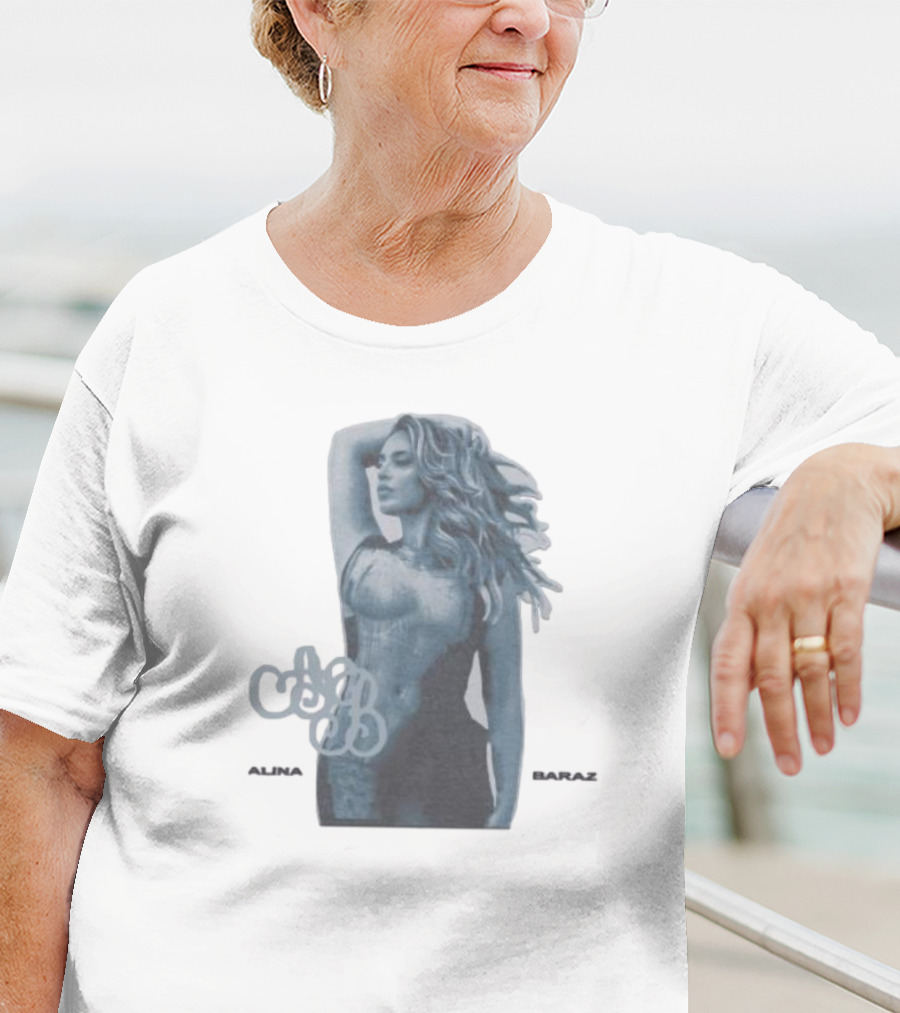 Alina Baraz Blue CBGB Photo T-Shirt