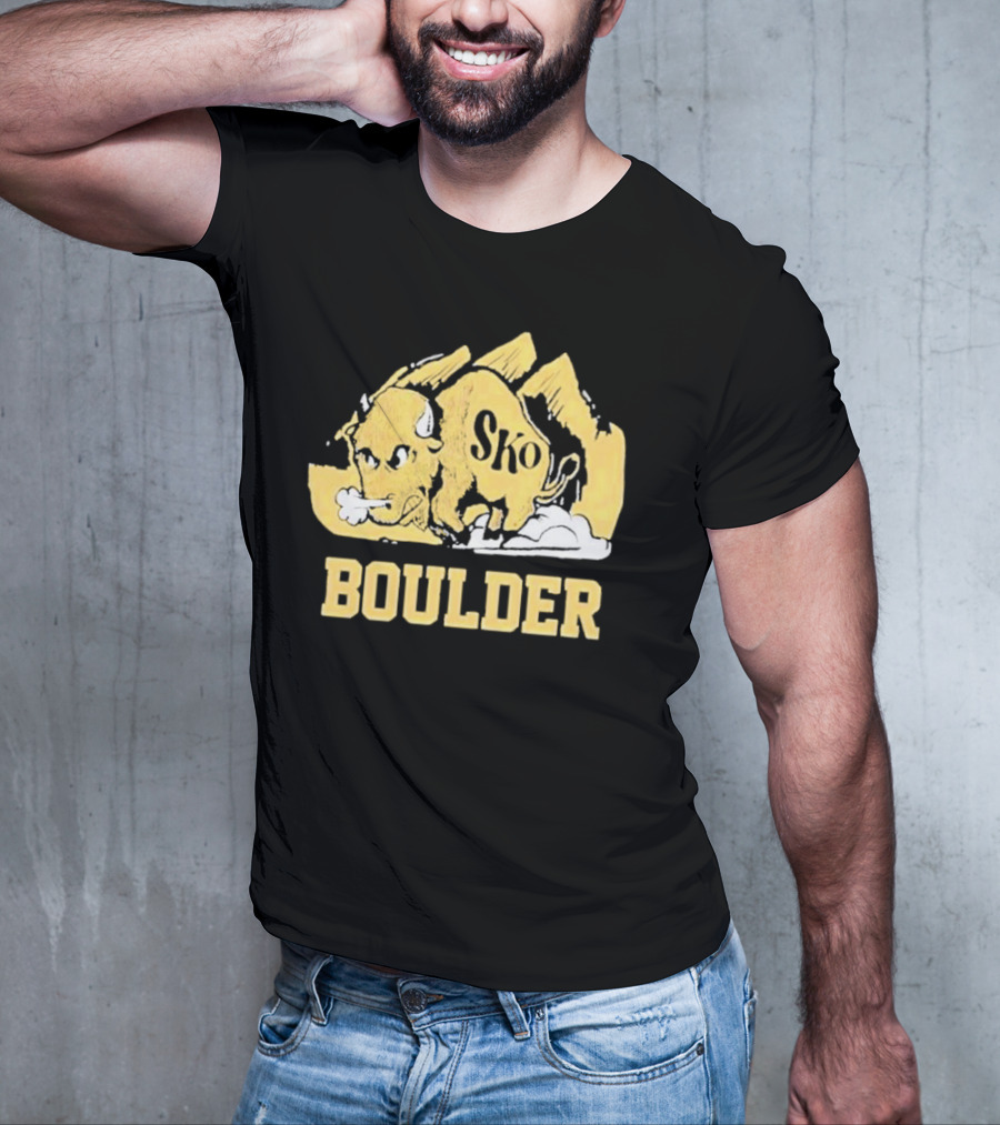 Vintage Sko Boulder Golden Buffalo T-Shirt