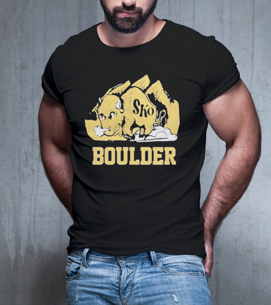 Vintage Sko Boulder Golden Buffalo T-Shirt
