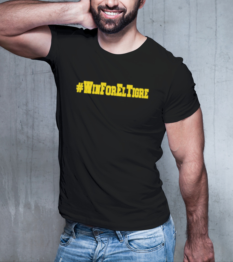 WinForElTigre Pete Wearing T-Shirt