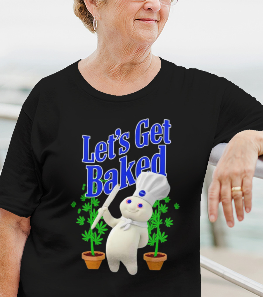 Let's Get Baked Weed Chef Doughboy T-Shirt