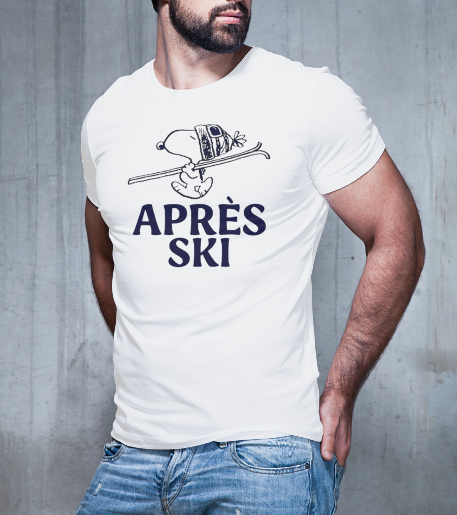 Snoopy Après Ski Winter Fun T-Shirt