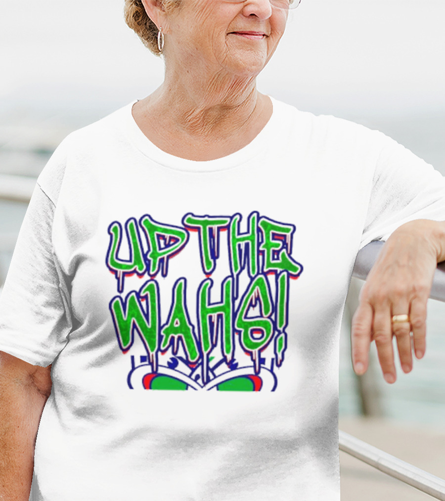 Up The Wahs NZ Warriors Rugby League Fan Supporter's T-Shirt