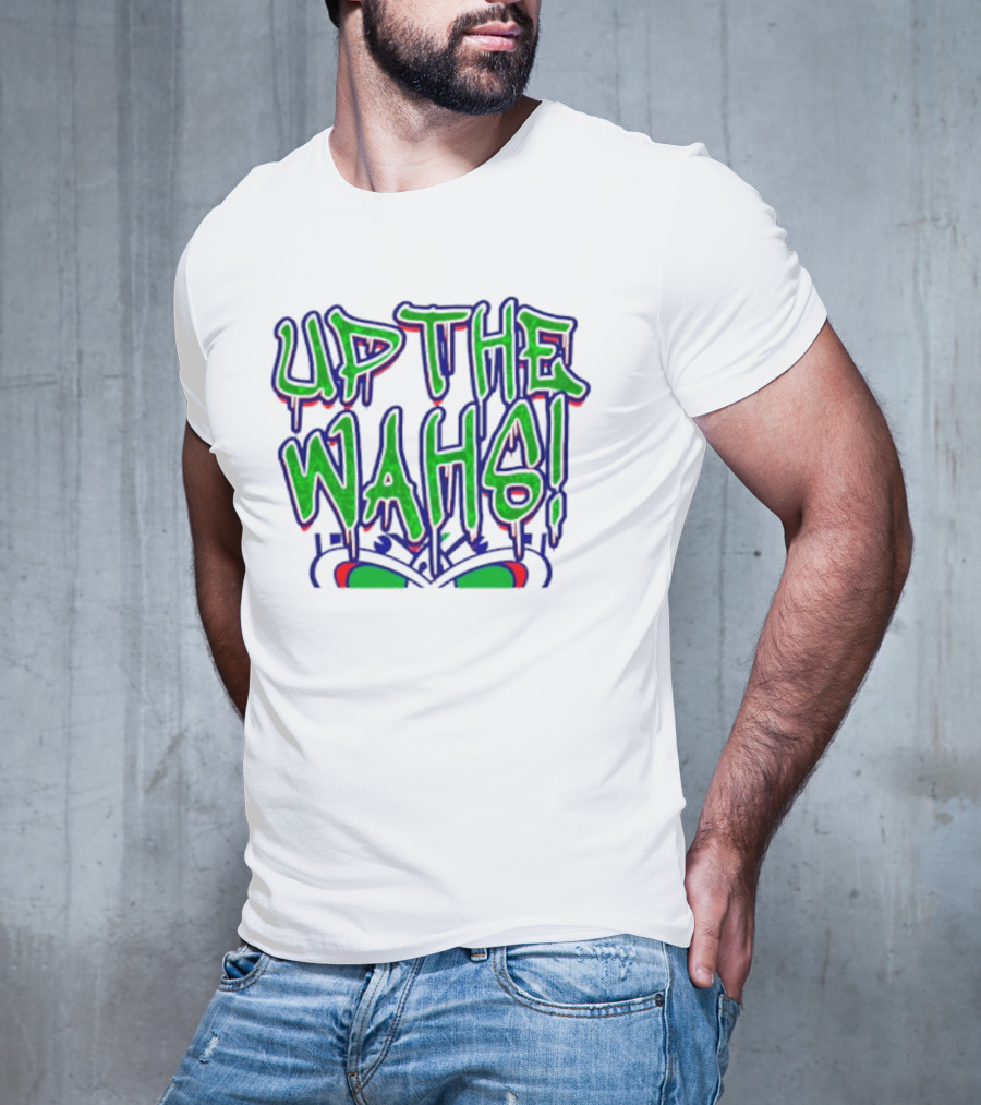 Up The Wahs NZ Warriors Rugby League Fan Supporter's T-Shirt