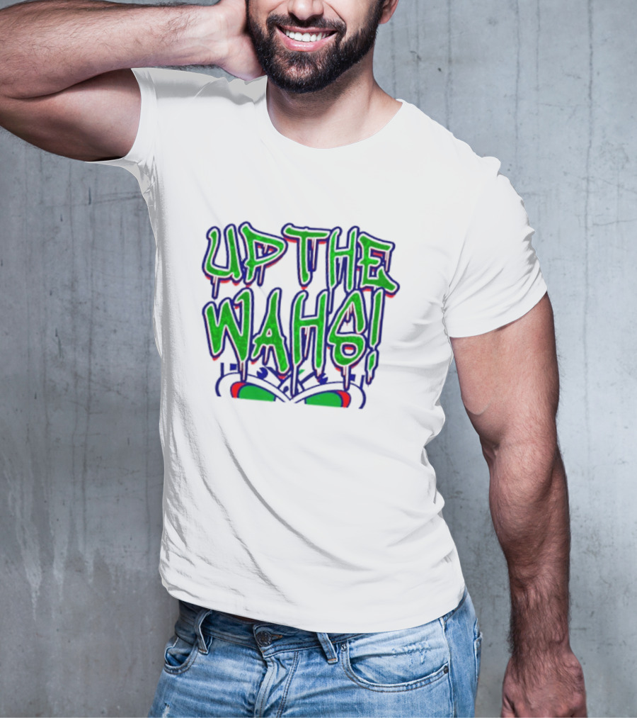 Up The Wahs NZ Warriors Rugby League Fan Supporter's T-Shirt
