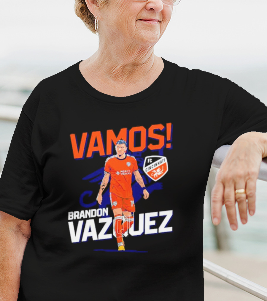 VAMOS Brandon Vazquez FC Cincinnati T-Shirt