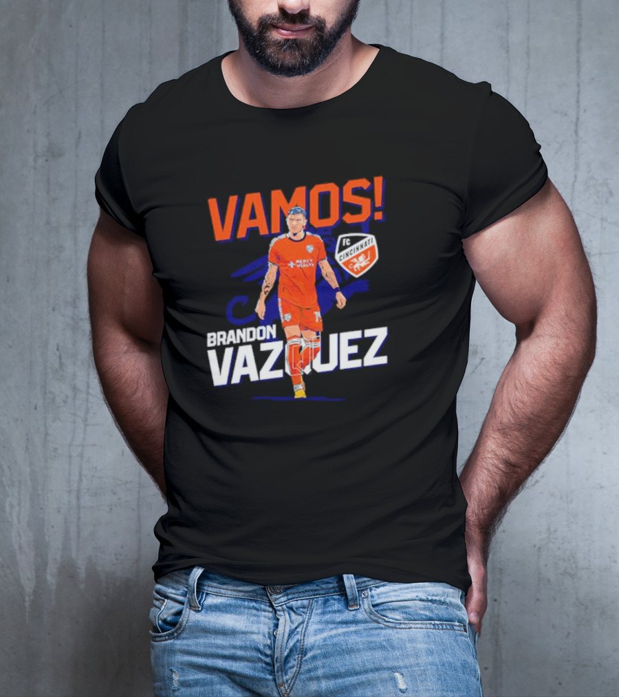 VAMOS Brandon Vazquez FC Cincinnati T-Shirt