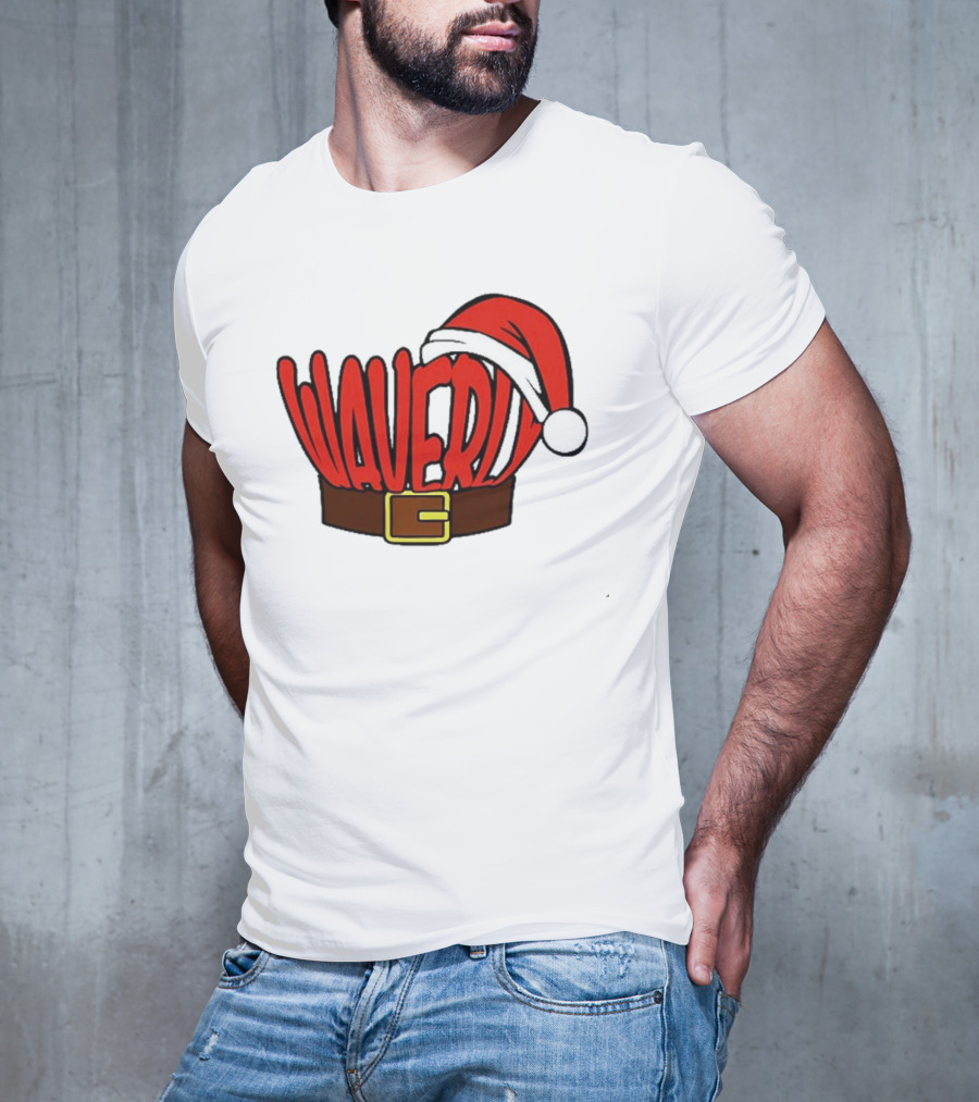 Waverly Christmas Santa Hat With Belt T-Shirt