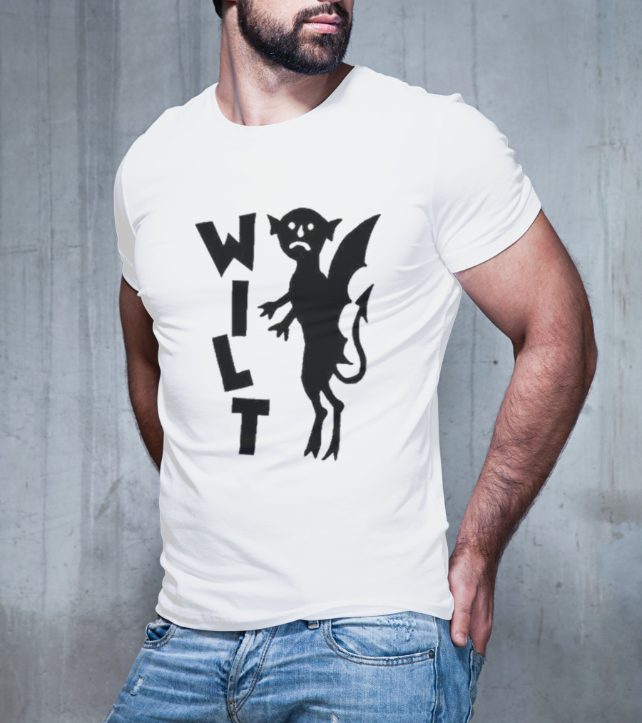 Wilt Demon Graphic Black T-Shirt
