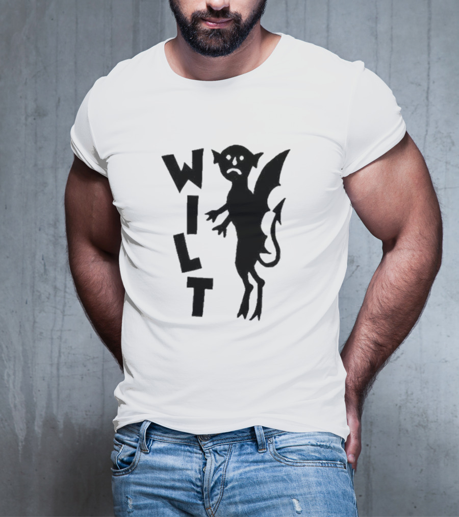 Wilt Demon Graphic Black T-Shirt