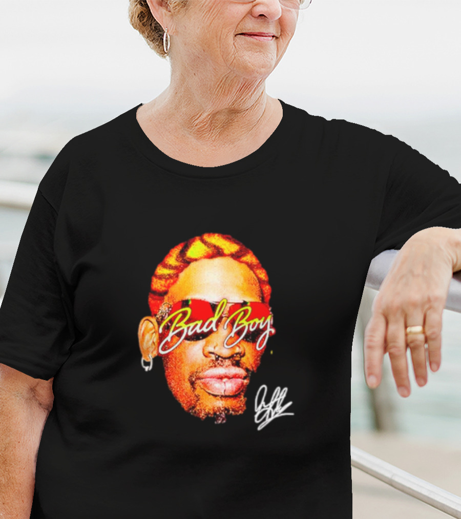 Dennis Rodman Bad Boy Signature Shades T-Shirt