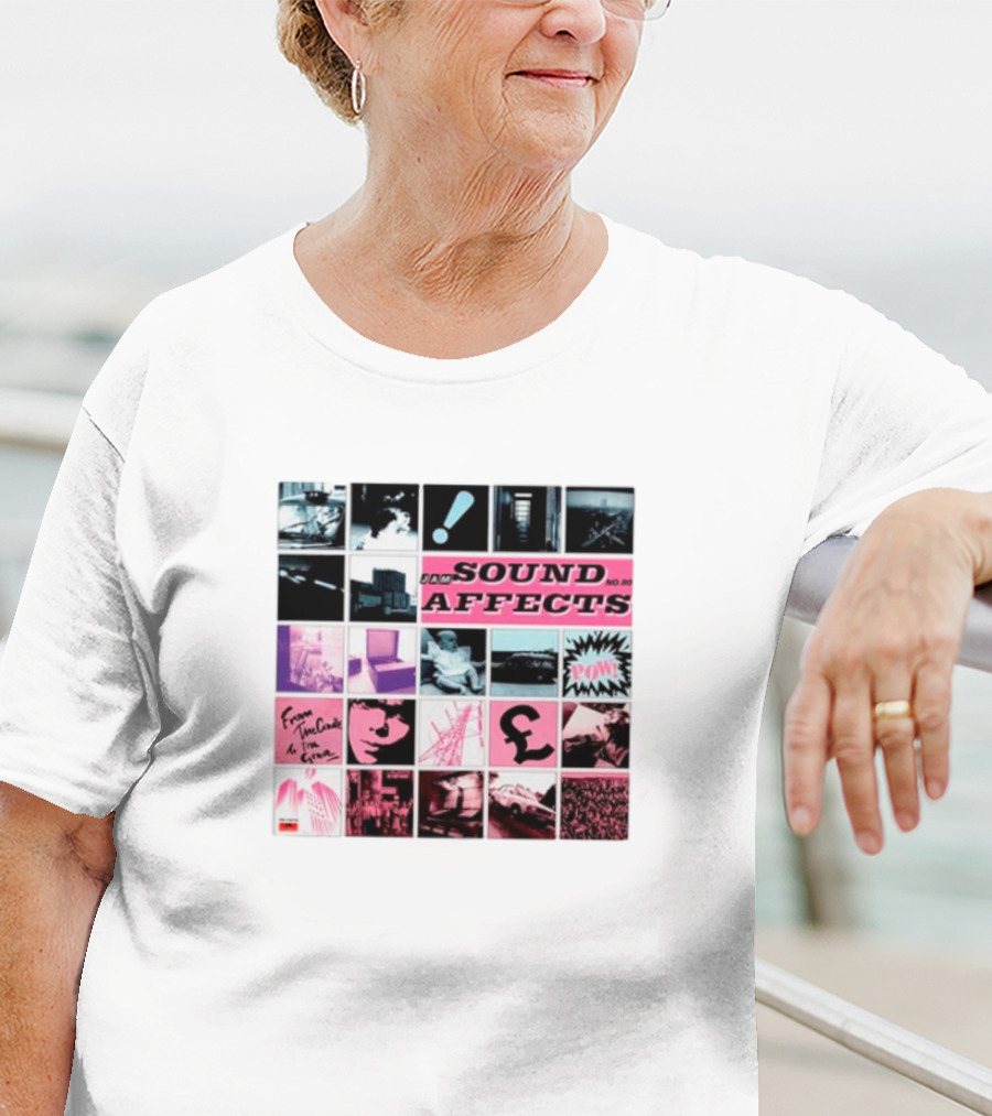 The Jam Sound Affects Album Collage Pop T-Shirt
