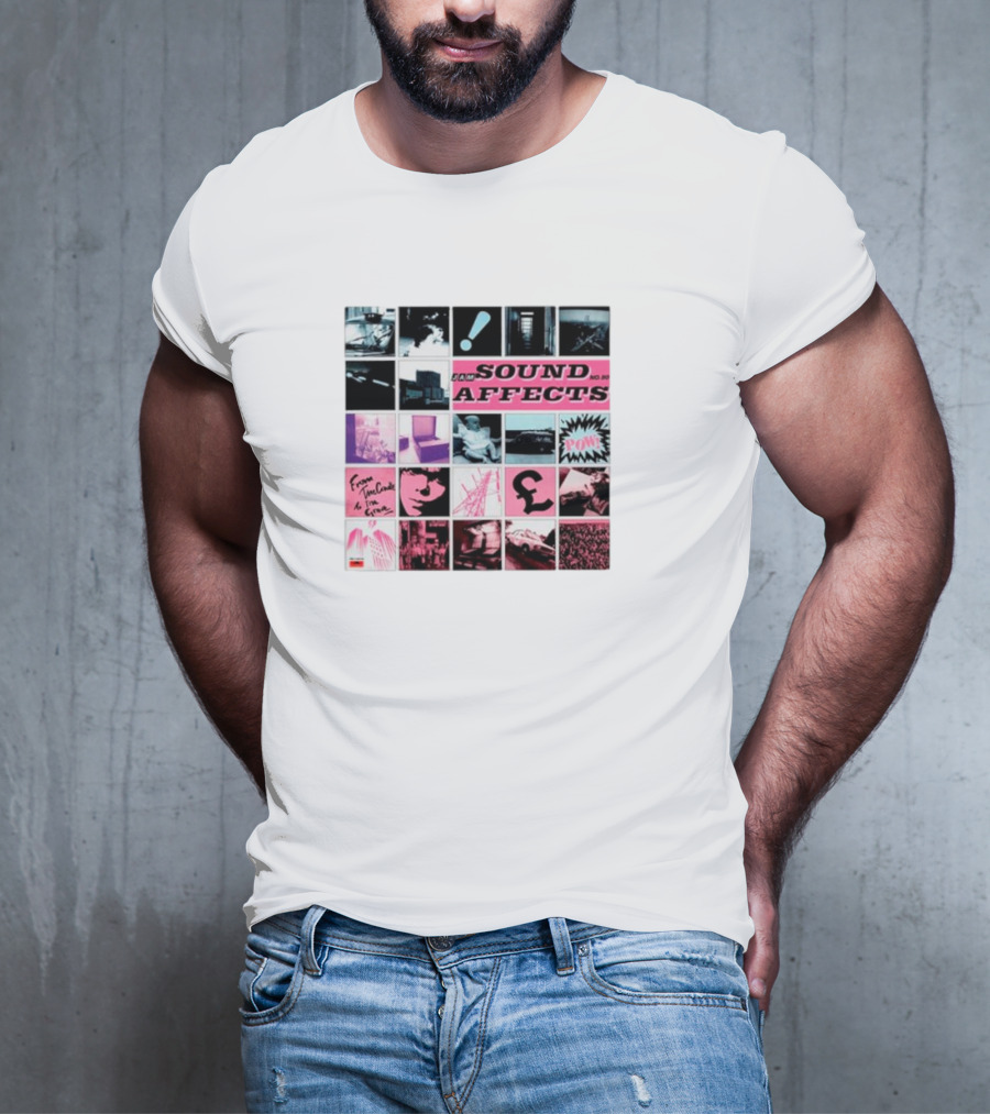 The Jam Sound Affects Album Collage Pop T-Shirt