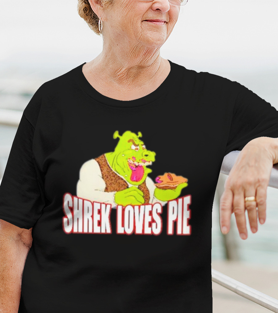 Shrek Loves Pie Ogre Eating T-Shirt