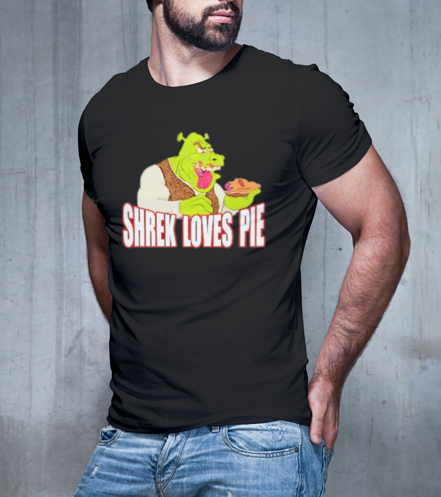 Shrek Loves Pie Ogre Eating T-Shirt
