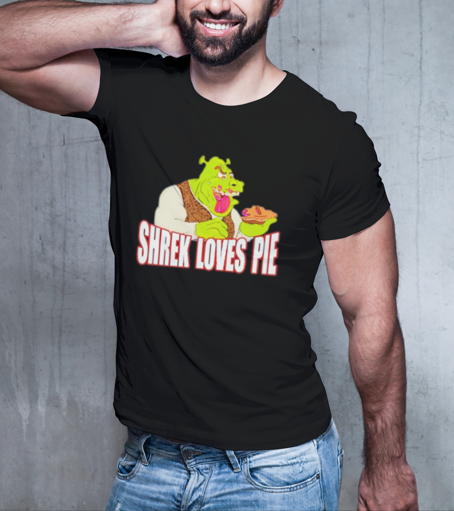 Shrek Loves Pie Ogre Eating T-Shirt