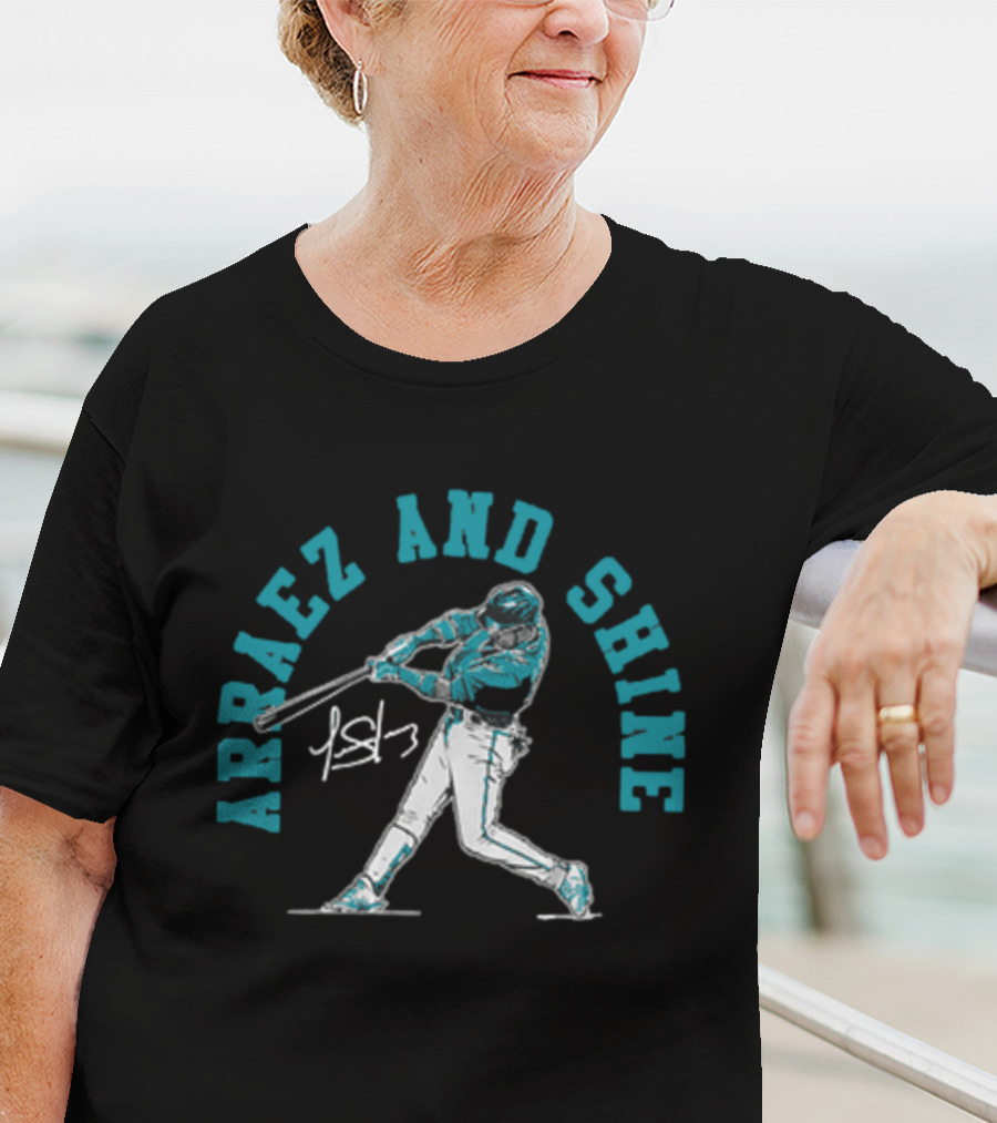 Arraez And Shine Baseball Miami T-Shirt