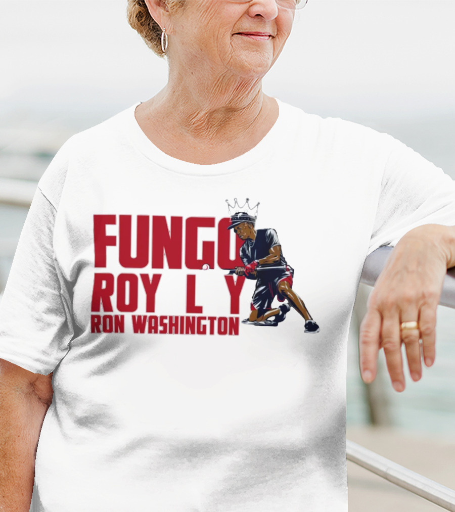 BreakingT Ron Washington Fungo Royalty Baseball King T-Shirt