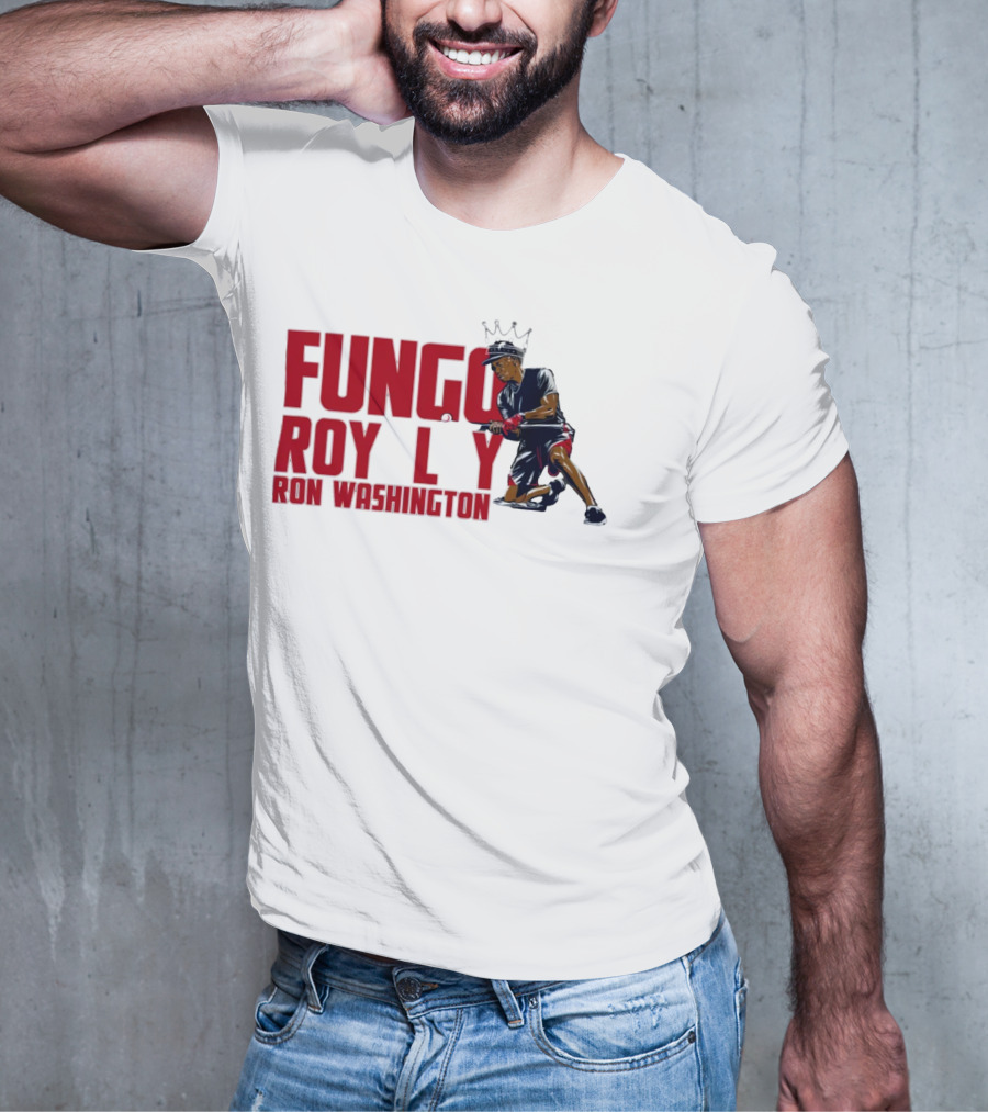 BreakingT Ron Washington Fungo Royalty Baseball King T-Shirt