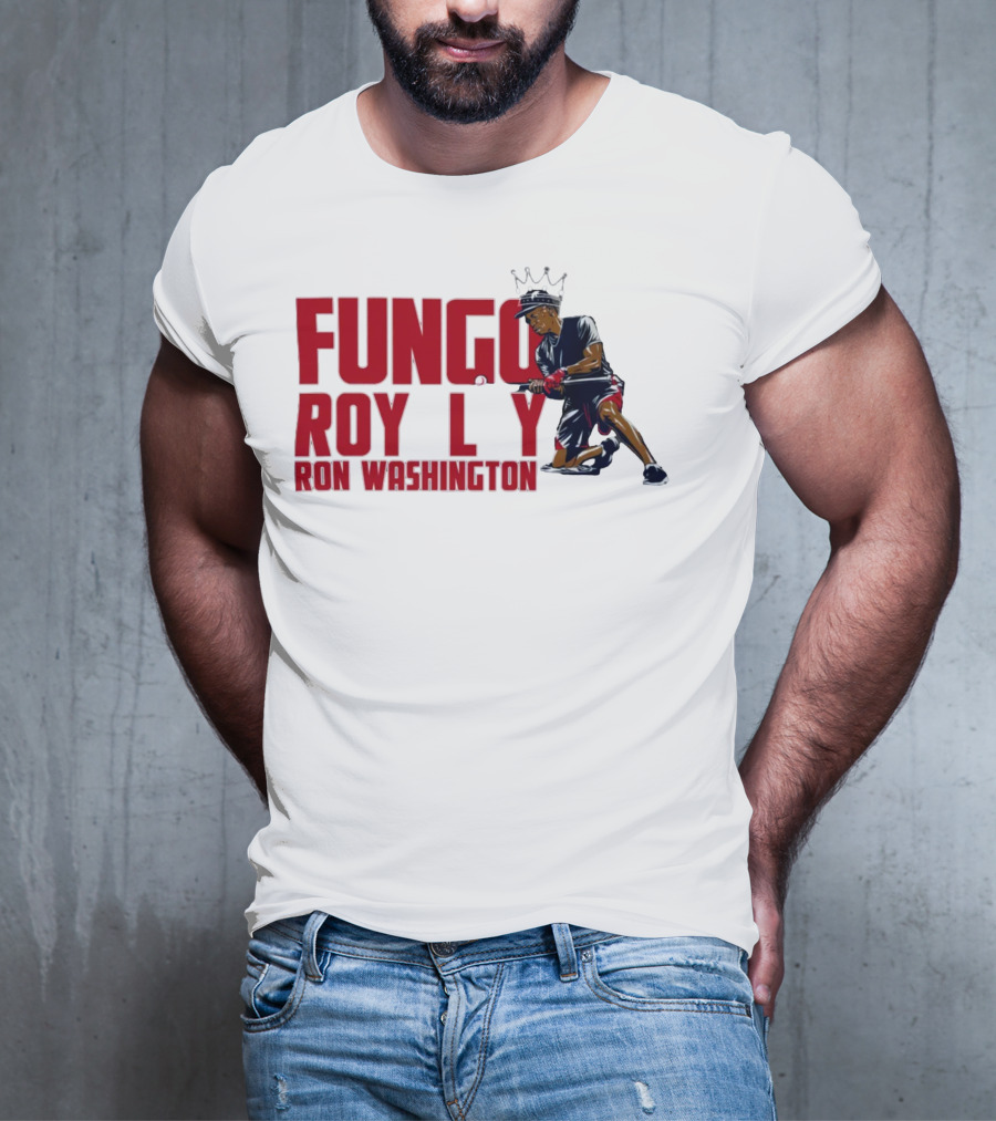 BreakingT Ron Washington Fungo Royalty Baseball King T-Shirt