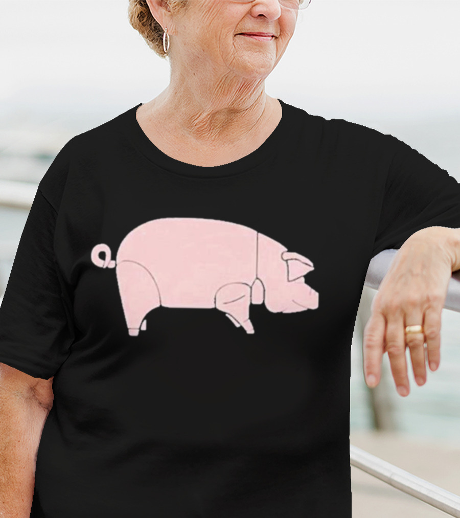 David Gilmour The Legendary Pig Iconic Pink Floyd T-Shirt
