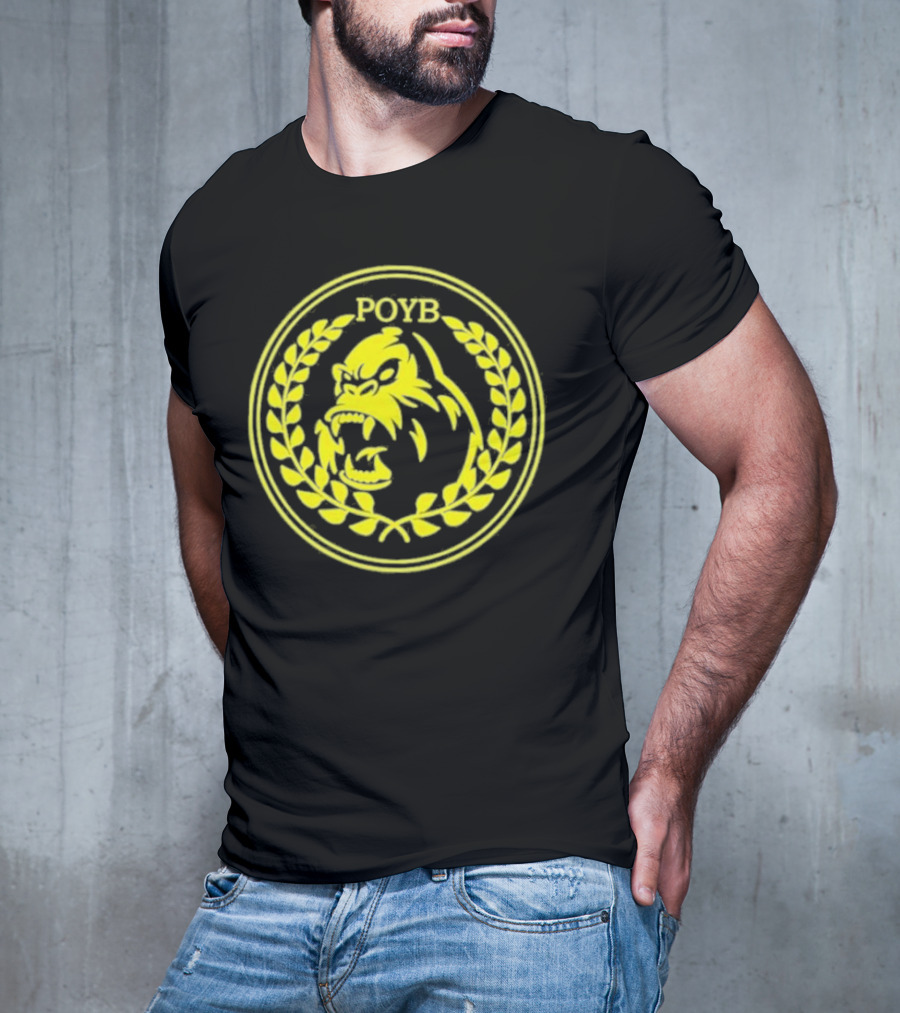POYB Monkey Forgiato Blow USA Store Emblem T-Shirt