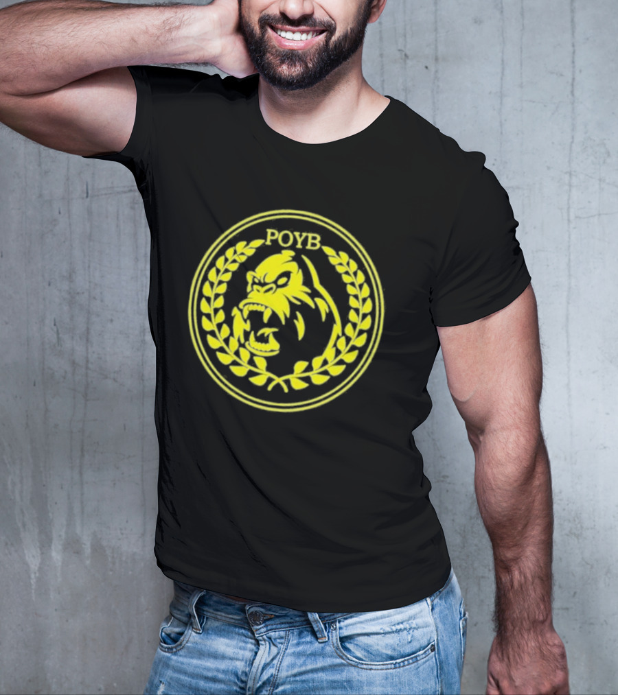 POYB Monkey Forgiato Blow USA Store Emblem T-Shirt