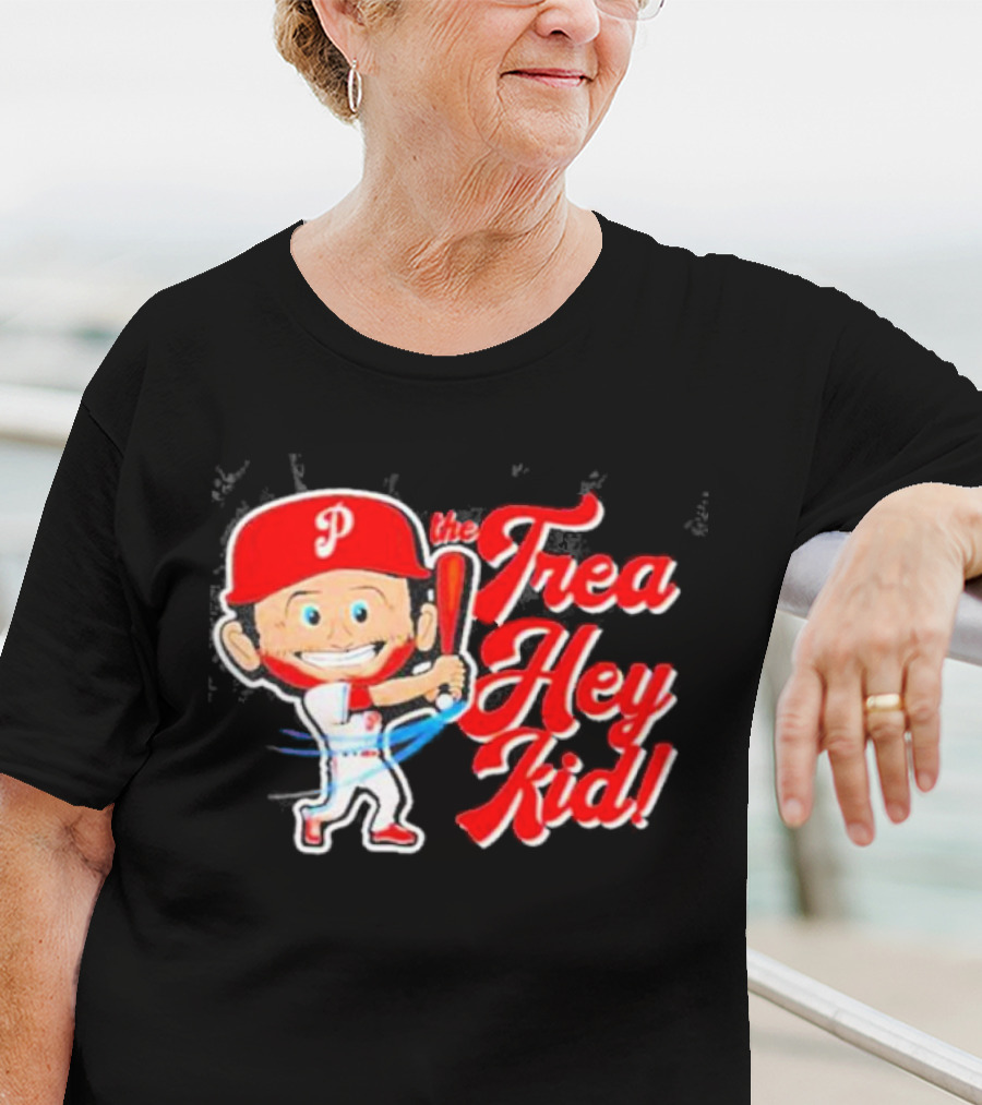 The Trea Hey Kid Philadelphia Phillies Character T-Shirt