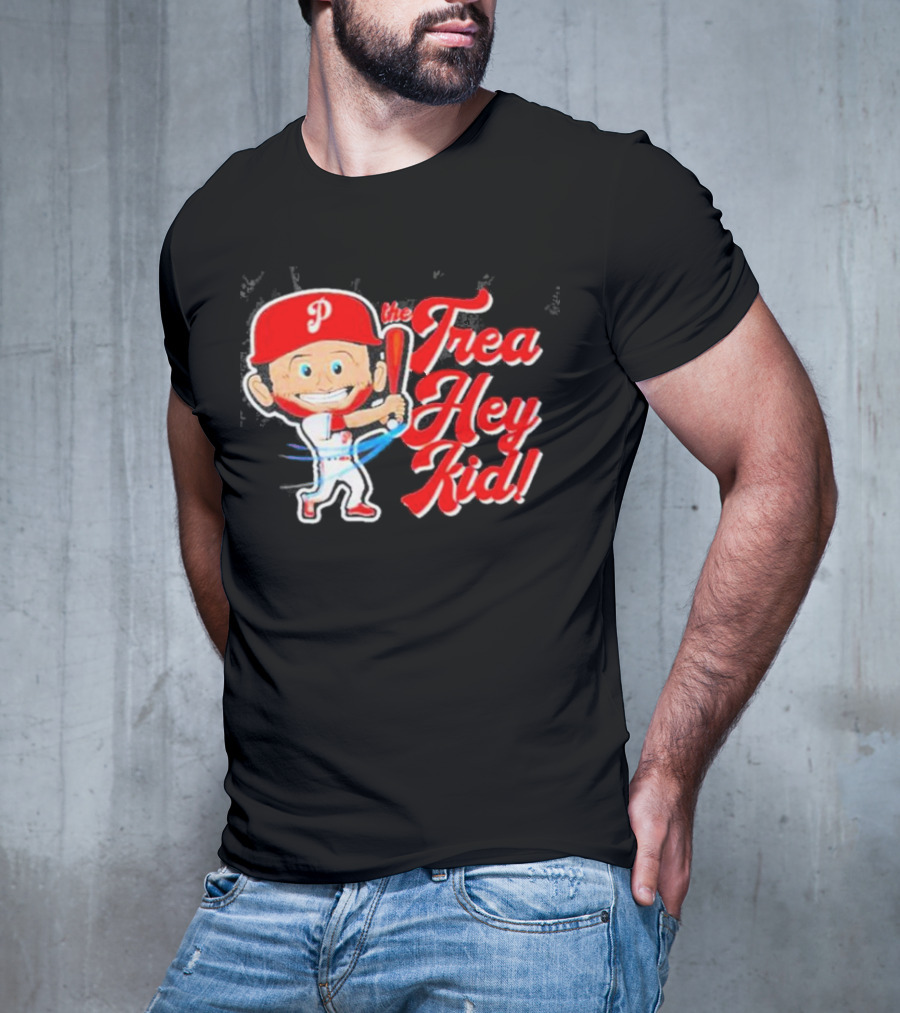 The Trea Hey Kid Philadelphia Phillies Character T-Shirt