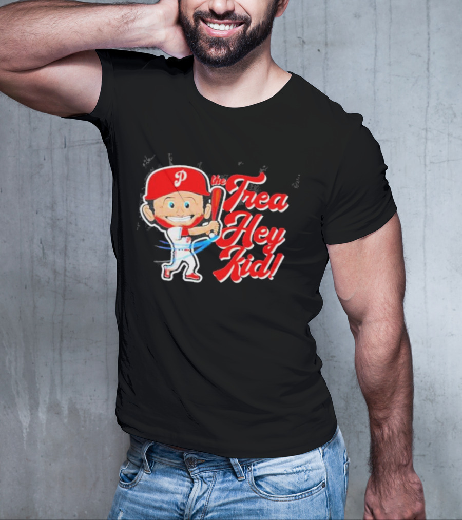 The Trea Hey Kid Philadelphia Phillies Character T-Shirt