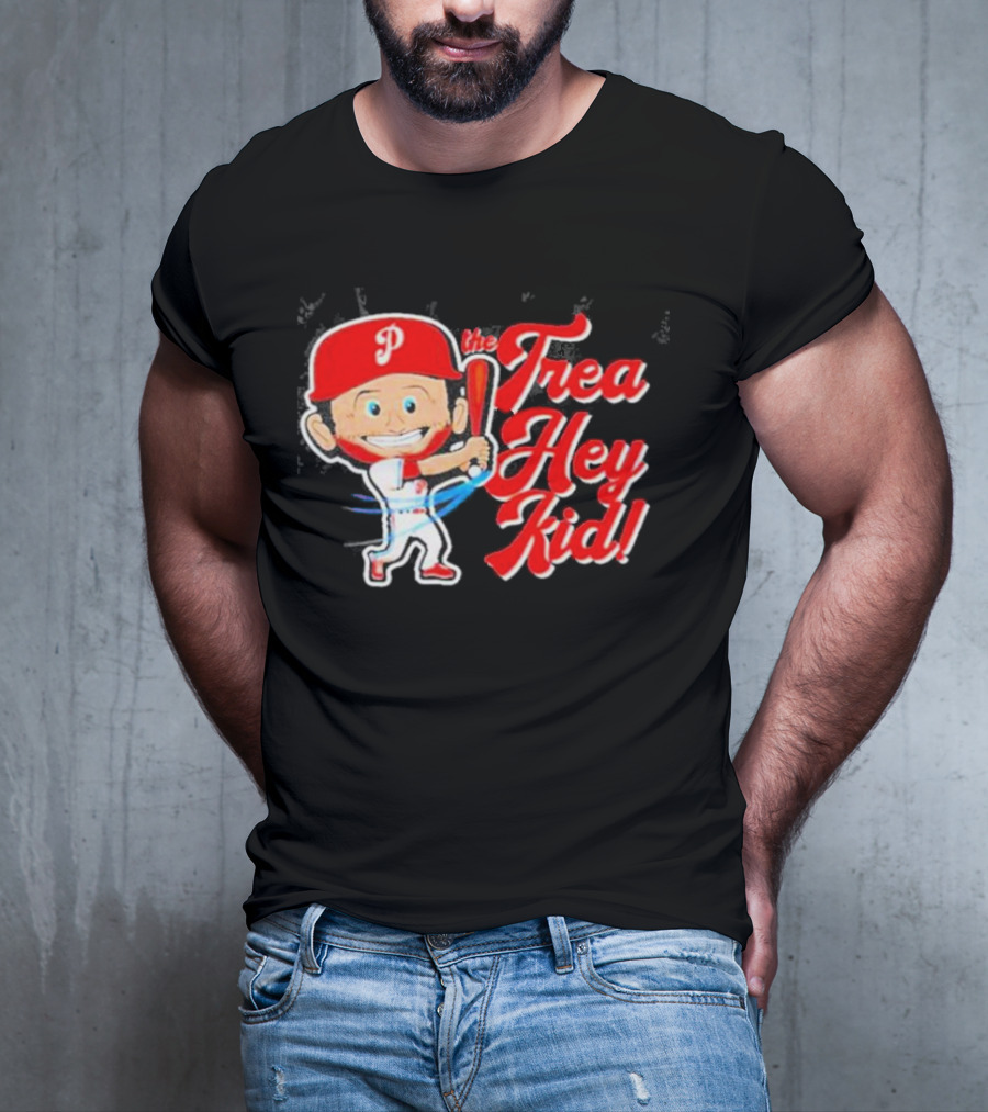 The Trea Hey Kid Philadelphia Phillies Character T-Shirt
