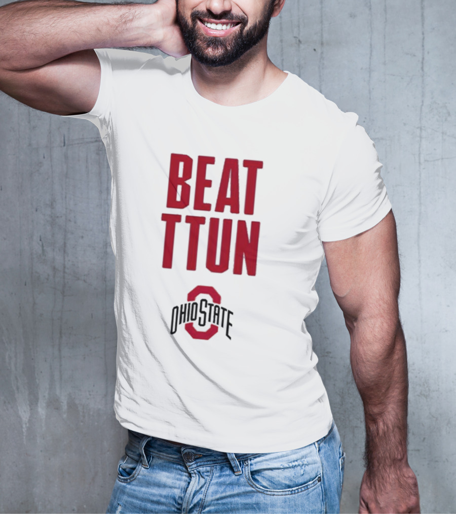 Beat TTUN Ohio State Block O T-Shirt