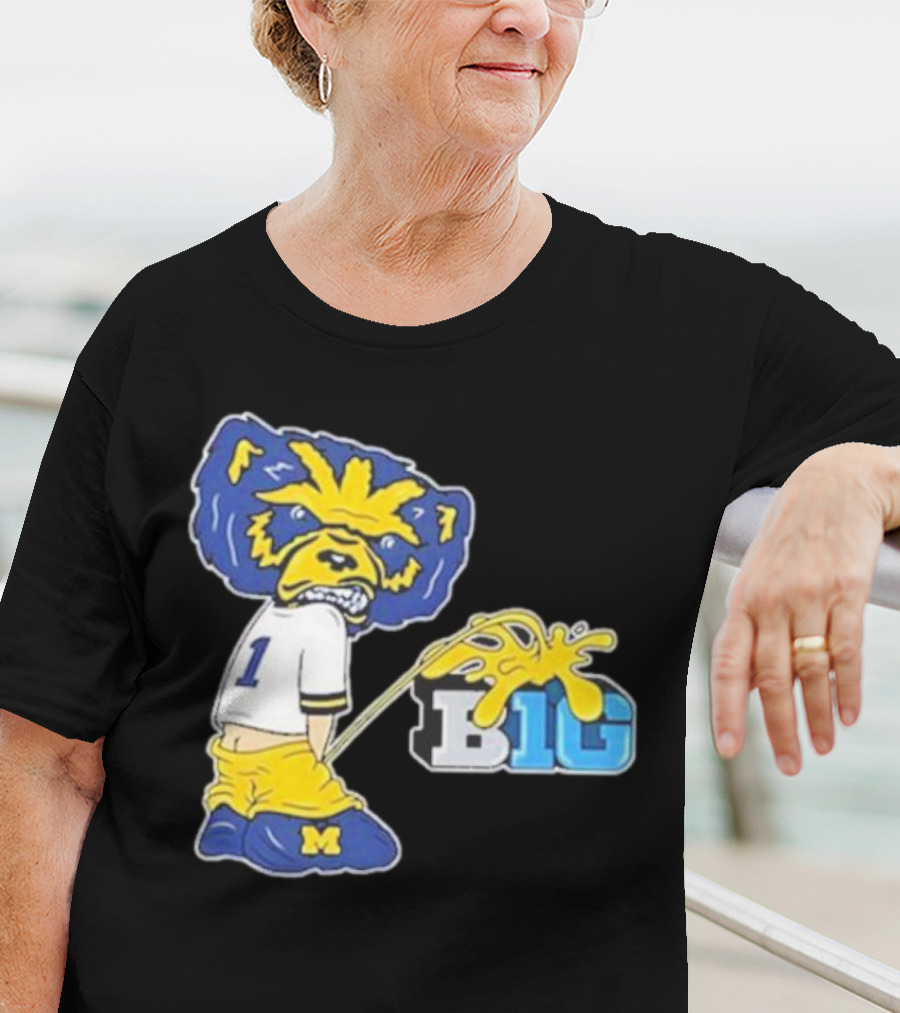 Dave Portnoy Mi Big Michigan Big Ten T-Shirt