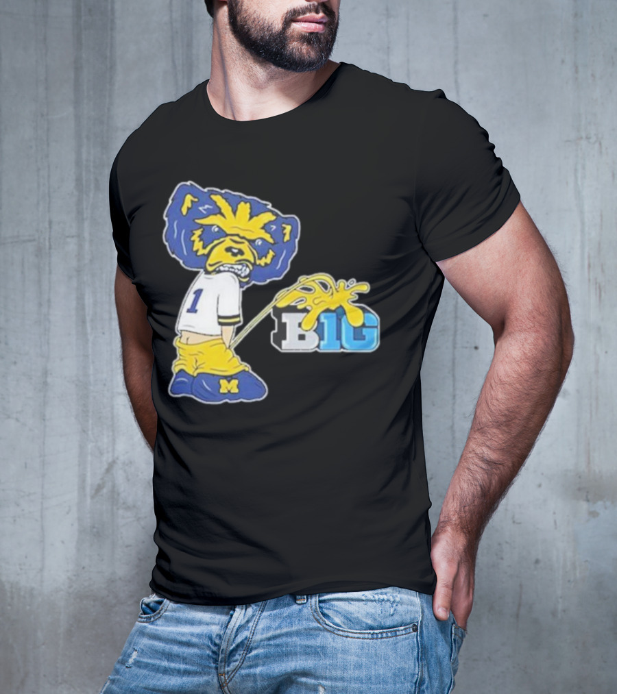 Dave Portnoy Mi Big Michigan Big Ten T-Shirt