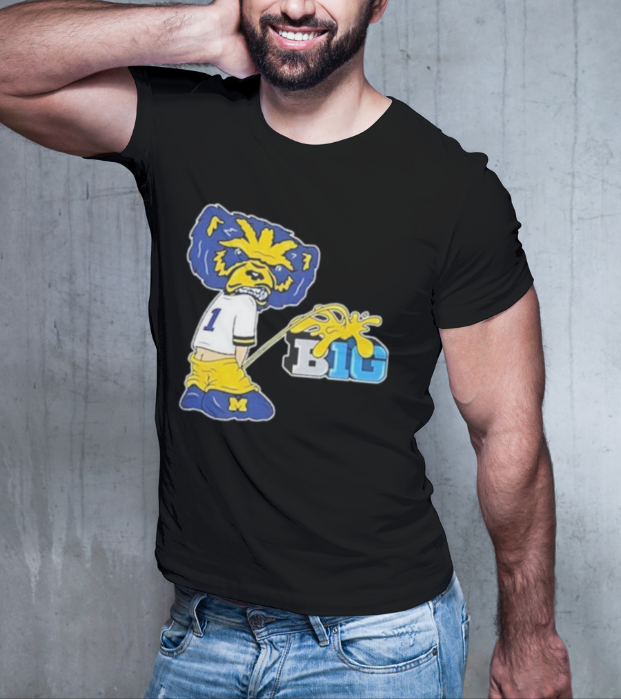 Dave Portnoy Mi Big Michigan Big Ten T-Shirt