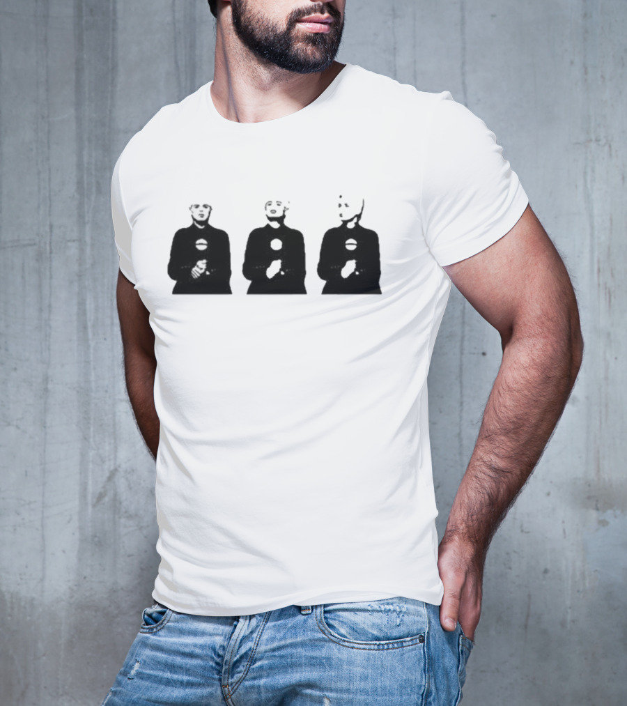 Gary Numan Three Wise Numan Dark Trio T-Shirt