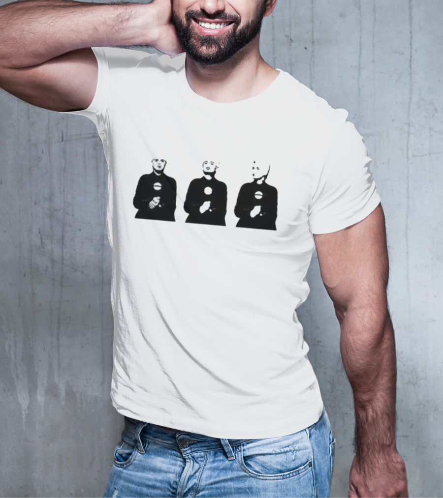 Gary Numan Three Wise Numan Dark Trio T-Shirt