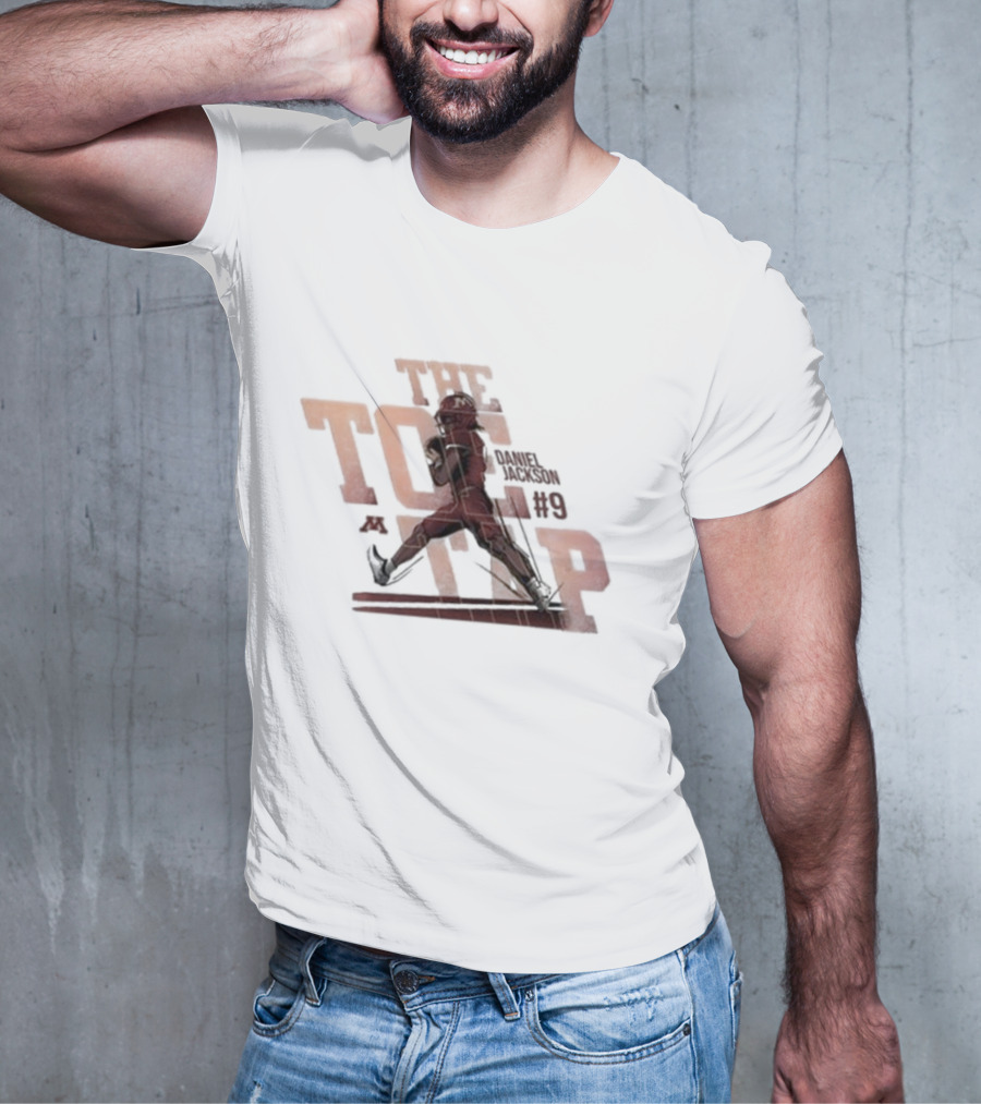 Daniel Jackson #9 The Toe Tap Football Motion Graphics T-Shirt