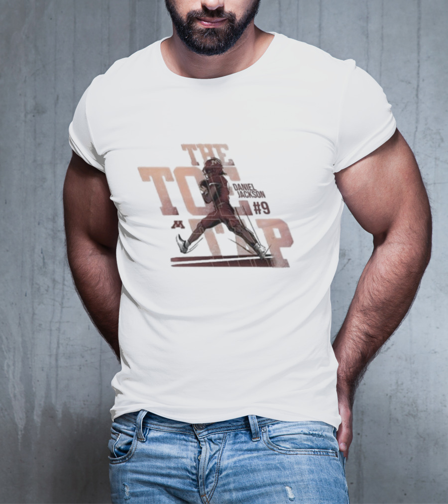 Daniel Jackson #9 The Toe Tap Football Motion Graphics T-Shirt