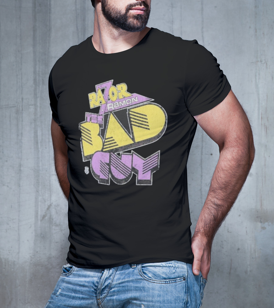Razor Ramon The Bad Guy Ripple Junction T-Shirt