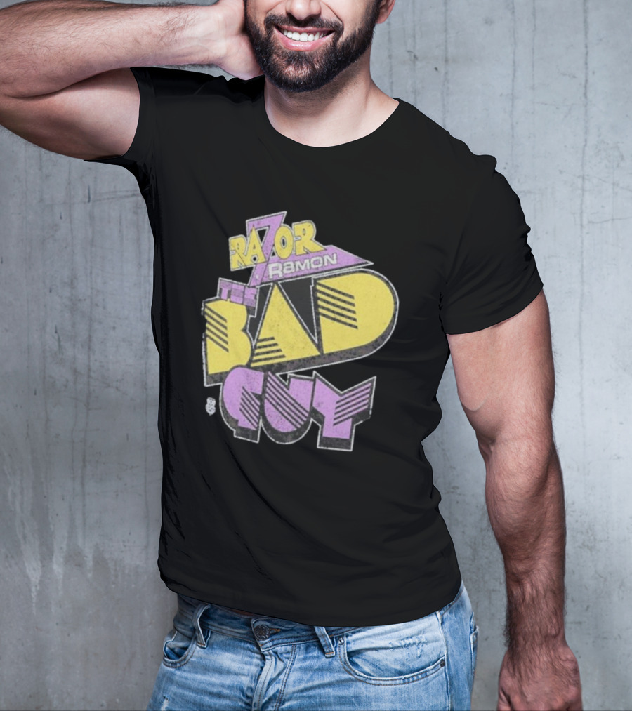 Razor Ramon The Bad Guy Ripple Junction T-Shirt