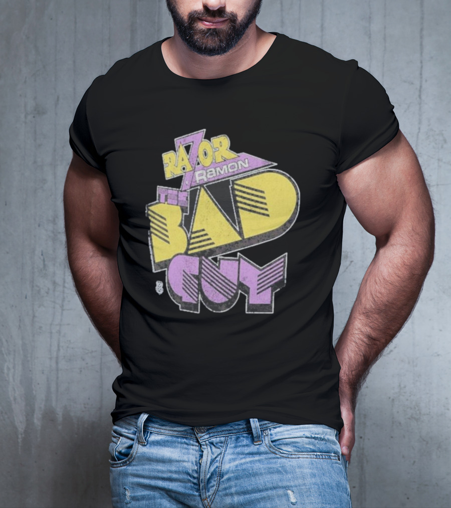 Razor Ramon The Bad Guy Ripple Junction T-Shirt